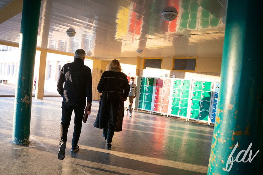 Philippe Bernold au Collège Jean Moulin Brive