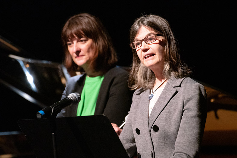 Diane du Saillant et Nathalie Besançon